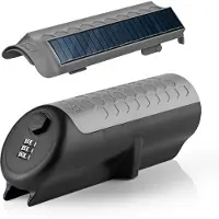 DS Produkte BeeMyBox Fahrradbox Basic mit Zahlenschloss + Powerbank-Solardeckel