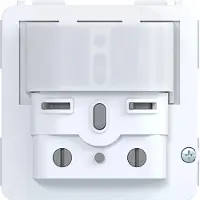 Hager WAN1061 Bewegungsmelder UP-Einsatz, Einbauhöhe 1,1 m, für A.x/C.x