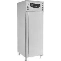 CombiSteel Tiefkühlschrank RFS Edelstahl 1 Tür Umluftkühlung 650 Liter GN 2/1