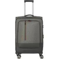 Travelite Weichgepäck-Trolley "CROSSLITE Reisekoffer Weichgepäck" 61 l 4 Rollen Koffer, mit TSA-Schloss, wasserabweisendes Material