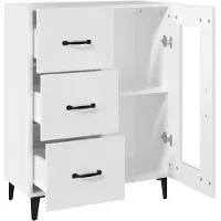 vidaXL Sideboard Weiß 69,5x34x90 cm Holzwerkstoff