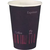 Duni Papkrus Duni Espresso, 35 cl, brun, pose a 50 stk.