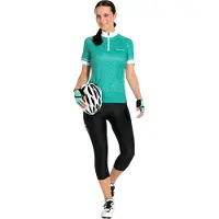 Vaude Fahrradhose "Wo Advanced 3/4 Pants IV", Damen, Gr. 36, N-Gr, schwarz, Obermaterial: 78% Polyamid, 22% Elasthan, Hosen Fahrradhose, mit nahtlosem Advanced Cycling Green-Sitzpolster, atmungsaktiv