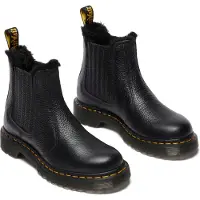 Dr. Martens Damenstiefel 2976 Leonore II Chelsea Boot Black Milled Nappa damen