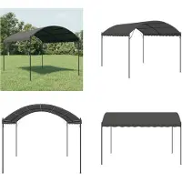 vidaXL Pavillon 3x4 m Anthrazit - Pavillon - Pavillons - Baldachin - Baldachine