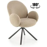 Halmar Beigefarbener Stuhl K-498