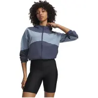 Under Armour Ua Rival Woven Jacke Hd - downpour gray, Größe:XL