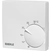 Eberle Raumregler Polarweiß (extra Flach, 5 - 30 Grad, mit Temperaturabsenkung)