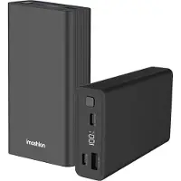 IMoshion Ultra Series Aluminium Powerbank 20.000 mAh - Schnellladen bis 33W - Black