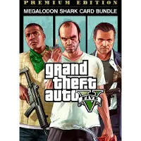 GTA V: Premium Online Edition & Megalodon Shark Card Bundle