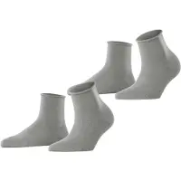 Esprit "Basic Pure" 2 Paar, unifarbenes Basic-Design, Rollbündchen