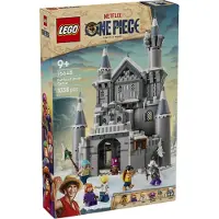 LEGO ONE PIECE Duell im Schloss Drumm - Modellbau mit 6 Minifiguren inkl. Luffy, Nami und Chopper - Kinderzimmer Deko und Geschenk für Jungen, Mädchen und Fans ab 9 Jahren - 75645
