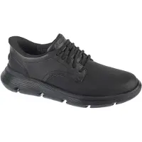 SKECHERS Slip-ins-Sneaker aus Garza-Leder, Schwarz 42 EU