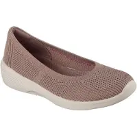 SKECHERS Damen Arya Fancy You Turnschuhe, Mocha Knit, 36 EU