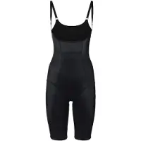 Bonprix Shaping-Body , Damen, Gr. 44, N-Gr, schwarz, Obermaterial: 80% Polyamid, 20% Elasthan, unifarben, Bodys Shaping-Body, aus Polyamid und Elasthan, doppellagiger Eingriff im Schritt