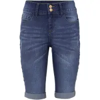 Bonprix Bermudas aus Baumwolle mit Elasthan, schmale Passform