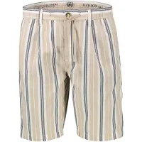 Lerros Chino-Shorts aus Baumwolle mit modischem Streifenmuster - Gravel Beige - 32
