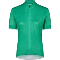 Endura T-Shirt "T-Shirt", Damen, Gr. XS, grün (emerald), Obermaterial: 95% Polyester PES. 5% Elasthan EL., uni, slim fit, Shirts T-Shirt, mit Reißverschluss