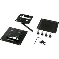 Ergotron FX30 Fixed Wall Mount, 13,6 kg, 68,6 cm (27"), 75 x 75 mm, 100 x 100 mm, Schwarz