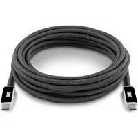 OWC OWCCBLUS4A03M, 3 m, USB C, USB C, USB4 Gen 3x2, 40 Gbit/s, Schwarz