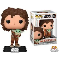 Funko POP! The Mandalorian Star Wars Peli Motto Figur Mit Grogu