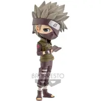 Banpresto Hatake Kakashi Naruto Shippuden Q Posket Figur 15 Cm Golden Golden One Size