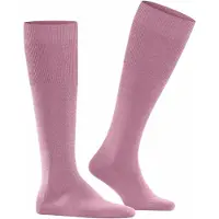 Falke Airport Herren Kniestrümpfe, 45-46, Rosa, Uni, Schurwolle