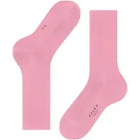 Falke Tiago Herren Socken, 39-40, Rosa, Uni, Baumwolle