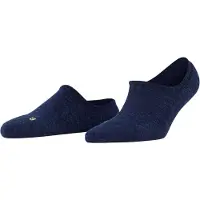 Falke Keep Warm Damen Füßlinge, 39-41, Blau, Uni, Schurwolle