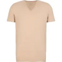 Falke Herren T-Shirt Daily Climate Control, XL, Beige, Uni, Baumwolle