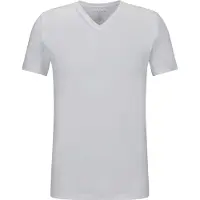 Falke Herren T-Shirt Daily Climate Control, 3XL, Weiß, Uni, Baumwolle