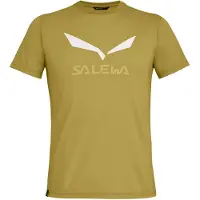 Salewa - Solidlogo Dry T-Shirt - Funktionsshirt Gr 46 - S beige