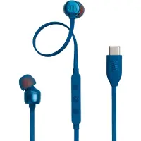 JBL Tune 310C USB Kopfhörer Kabelgebunden im Ohr Anrufe/Musik USB Typ-C Blau
