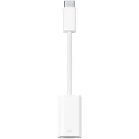 Apple MUQX3ZM/A, USB Typ-C, Lightning, Stecker, Buchse, Weiß, Gerade