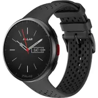 Polar Pacer Pro - Smartwatch - Carbon gray - intelligente Uhr mit Band - grau - Bandgröße: S/L - Anzeige 3 cm (1.2")