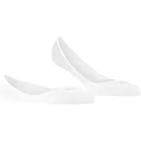 Falke Step Medium Cut Damen Füßlinge, 41-42, Weiß, Uni, Baumwolle