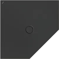 Bette BetteFloor Caro Fünfeck-Duschwanne mit BetteGlasur Plus, 1000x1000mm, 7211-402PLUS