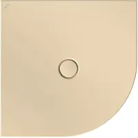 Bette BetteFloor Corner Viertelkreis-Duschwanne mit BetteGlasur Plus, 900x900mm, 5421-441PLUS
