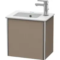 Duravit Waschtischunterschrank XSquare 41x28,9x40cm, wandhängend, Tür rechts, Leinen