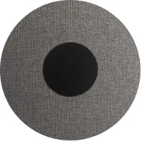 ROSSINI ILLUMINAZIONE Schwarze Wandleuchte Solaria mit grauem Lampenschirm 12W 3000K CRI90 IP20 - Rossini Group, LED-Designbeleuchtung für Innenräume