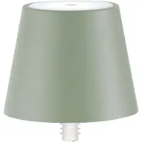 Zafferano Poldina Pro Stopper LED-Akkuleuchte-Salbeigrün-mit LED (2200K/2700K/3000K)