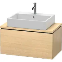 Duravit Waschtischunterschrank Compact L-Cube 82x47,7cm, med. Ei, f Konsole, 1 Auszug