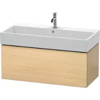 Duravit Waschtischunterbau L-CUBE 394x984x459mm mediterrane eiche
