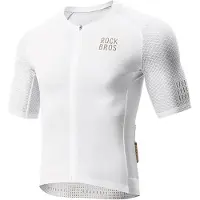 RockBros Diamond Kurzarm-Radtrikot Größe XS - Weiß