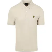 Lyle & Scott Polo Plain Grey Taupe - XL