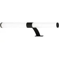 Briloner LED-Wandleuchte Runt IP44 Ausleger 4.000K schwarz
