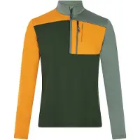 Protest PRTDraw 1/4 zip active top orange/grün XXL