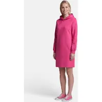 Salzhaut Midikleid "Knielanges Kleid (Midi) AFFLUERN", Damen, Gr. S, EURO, pink (fuchsia), Obermaterial: 95% Baumwolle CO (CMIA). 5% Elasthan EL., Kleider Midikleid