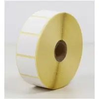 Brother BDH-1J030035-120, Weiß, Selbstklebendes Druckeretikett, Gestanztes Etikett, Rolle, Thermodirekt, Entfernbar