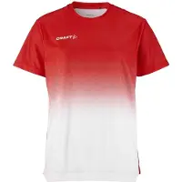 Craft Damen Trikot Evolve 2.0 Structured Graphic Jersey 1915639-430900 M - Bright Red/White - M
